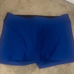 NWT! Women's compression Blue Shorts